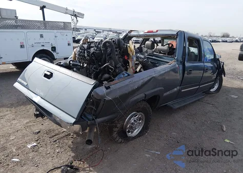 2007 Chevrolet Silverado 2500Hd Classic Lt2 из США, поврежденный, VIN 1GCHK23D97F104257
